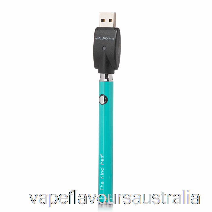 Vape Nicotine Australia The Kind Pen Twist VV 510 Battery Teal